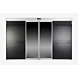 Portas deslizantes para data center, operação automática 48U