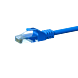 Cabo de rede CAT6 UTP de 2 m azul - CCA