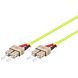 Cabo de fibra ótica SC-SC OM5 (otimizado para laser) 5m