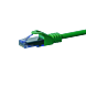 Cabo de rede UTP CAT6a de 5 m, verde - 100% cobre