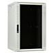 Armário de parede branco 22U com porta de vidro 600x600x1100mm (LxPxA)
