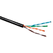 Cabo de rede Belden 7965EPE Cat6 UTP para exterior, rígido, 100 m, 100% cobre.