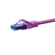 Cabo de rede UTP CAT6a de 2 m rosa - 100% cobre