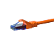 Cabo de rede UTP CAT6a de 2 m, cor de laranja - 100% cobre