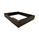 Base para caixas de servidor de 19 polegadas, 600x1200x150mm (LxPxA)