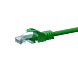 Cabo de rede UTP CAT5e de 10 m, verde - 100% cobre
