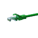 Cabo de rede CAT6 UTP 1,50m verde - CCA