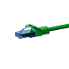 Cabo de rede UTP CAT6a de 15 m, verde - 100% cobre
