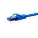 Cabo de rede UTP CAT6a de 15 m azul - 100% cobre