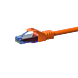 Cabo de rede UTP CAT6a de 7,50 m, cor de laranja - 100% cobre