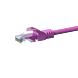 Cabo de rede UTP CAT5e de 5 m rosa - 100% cobre