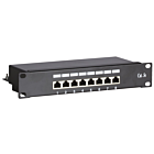 Painel de ligação FTP CAT5e de 10 polegadas - 8 portas