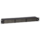 Painel de ligação FTP CAT6 - 48 portas