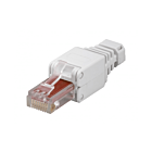 Conector RJ45 UTP CAT6 sem ferramentas DANICOM - para cabos flexíveis e rígidos