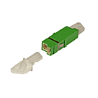 Embraiagem trapezoidal monomodo E2000-E2000 simplex verde