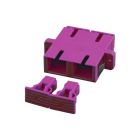 Acoplamento multimodo SC-SC duplex roxo