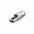 Conector DANICOM S/FTP CAT8 RJ45 sem ferramentas - para núcleo sólido