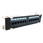 Painel de Ligação à Parede CAT6 UTP - 12 portas