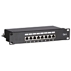 Painel de ligação FTP CAT6 de 10 polegadas - 8 portas