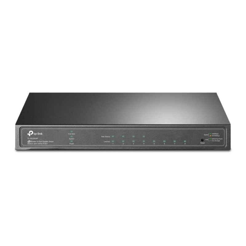 Switch inteligente gerenciável TP-Link JetStream de 8 portas