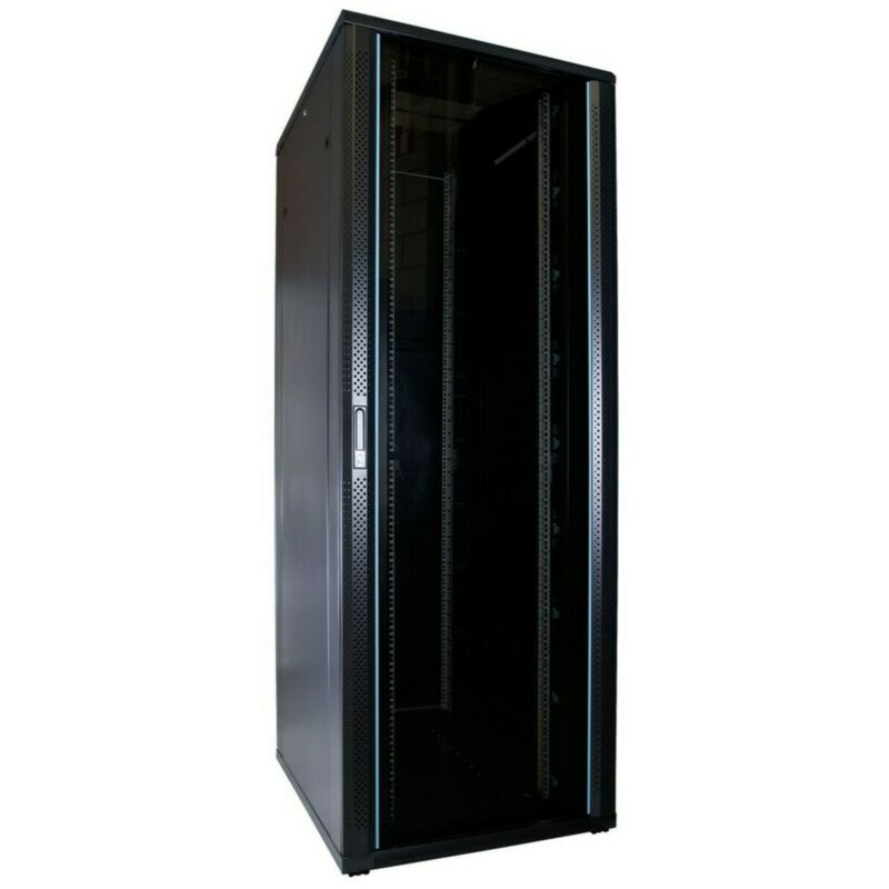 Armário para servidor 47U com porta de vidro 800x1000x2200mm (LxPxA)