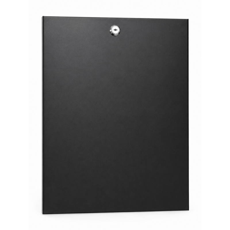 Painel lateral 9U para caixas de servidor de 10&quot; - 450 mm de profundidade com fechadura