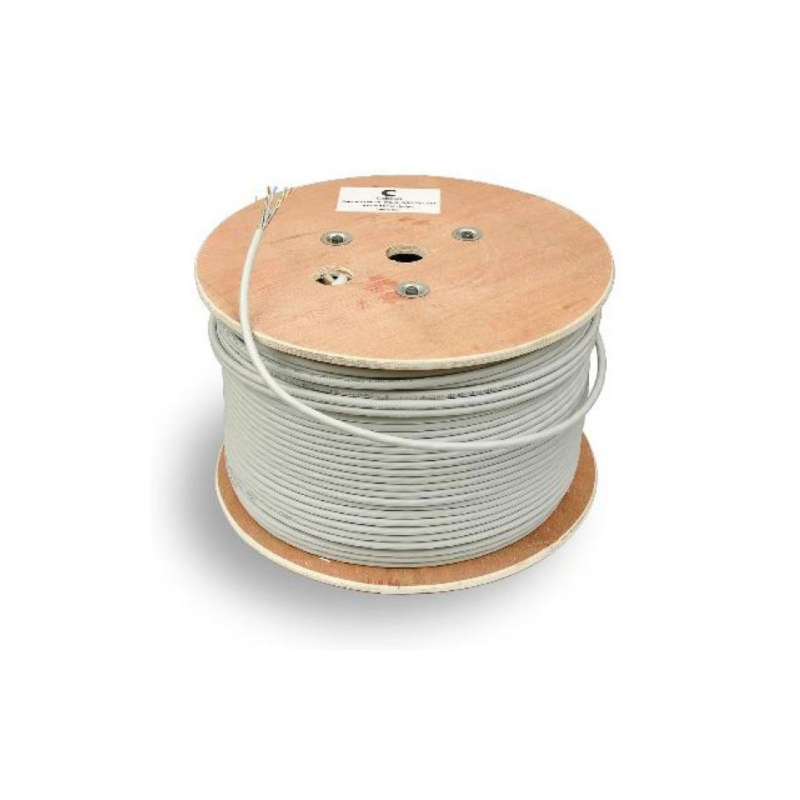 Cabo de rede rígido Belden 10GXE00 Cat6a FTP de 500 m, 100% cobre.