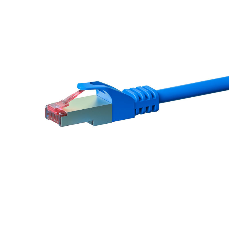Cabo de rede CAT6 S/FTP (PIMF) de 20 m azul