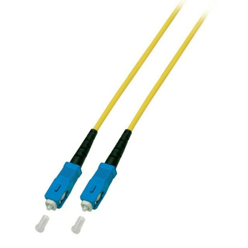 Cabo de fibra ótica simplex OS2 SC-SC 7,50m