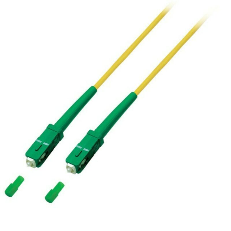 Cabo de fibra ótica simplex OS2 SC/APC-SC/APC 0,50m