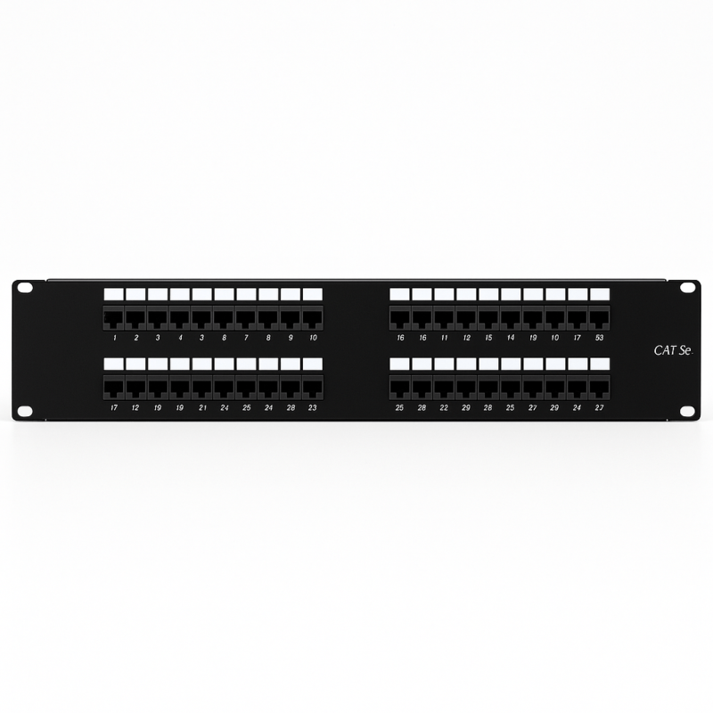 Painel de ligação UTP Cat5e de 32 portas