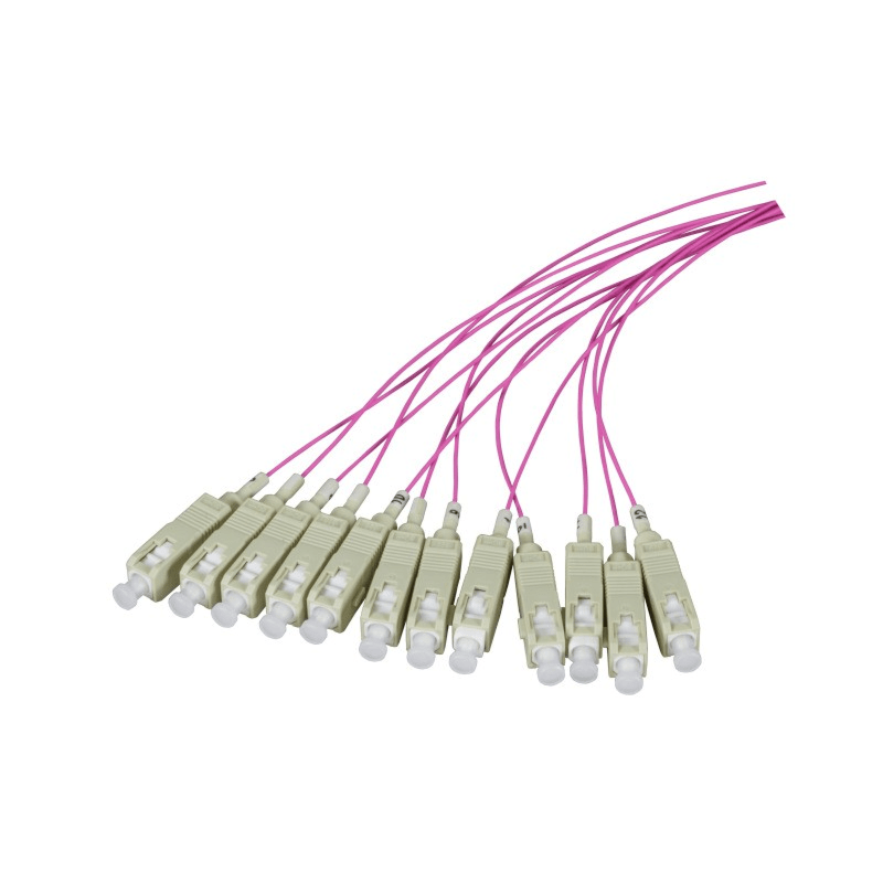 Rabo em fibra de vidro OM4 roxo ST - 12 peças