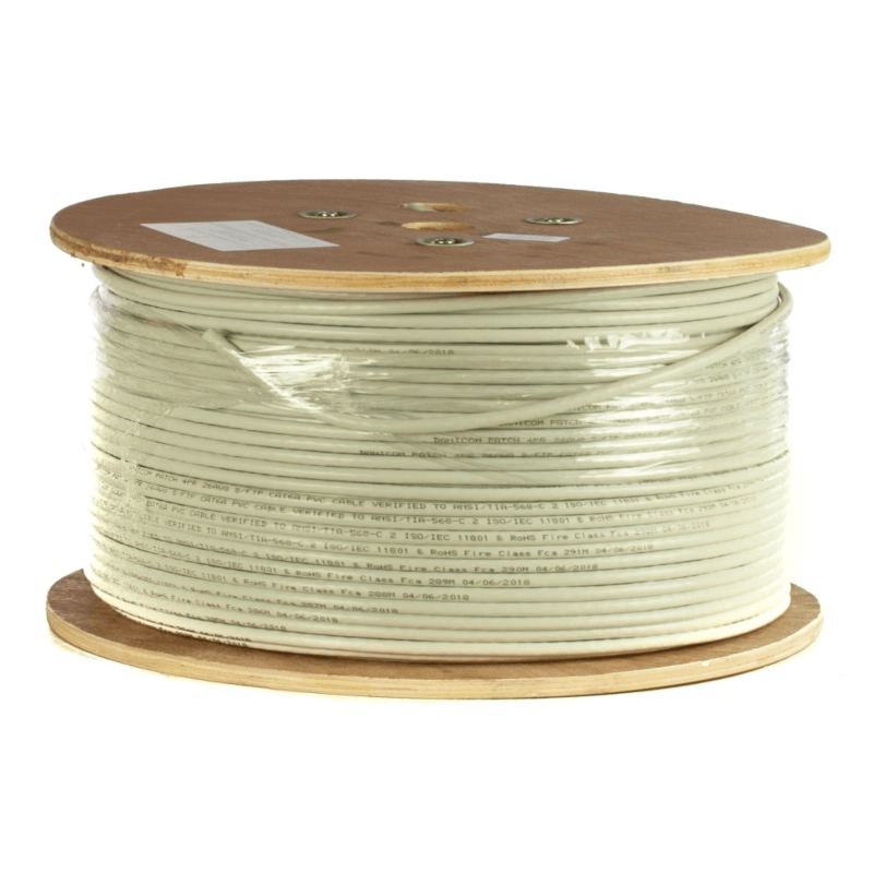 Cabo DANICOM CAT6A U/UTP 305m em bobine flexível - PVC (Fca)