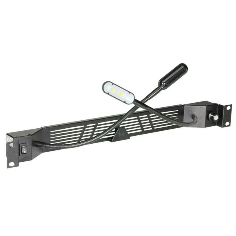 Iluminação LED flexível de 19 polegadas com regulador de intensidade - branco/azul