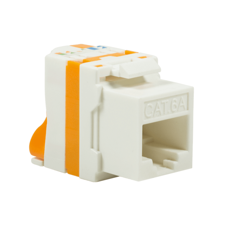 Conector Keystone UTP CAT6a - Torção sem Ferramentas