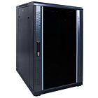Armário para servidor 18U com porta de vidro 600x800x1000mm (LxPxA)