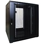 Armário para servidor 18U com porta perfurada 800x800x1000mm (LxPxA)