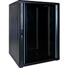 Armário para servidor 22U com porta de vidro 800x800x1200mm (LxPxA)