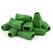 Viga de cabos DANICOM RJ45 verde - 10 unid.