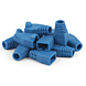 DANICOM protetor de cabo RJ45 azul grande - 10 unidades