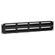Painel de ligação CAT5e UTP - 48 portas