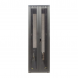 Armário para servidor 47U com portas duplas frontais e traseiras perfuradas, 600x800x2200mm (LxPxA)