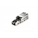 Conector DANICOM S/FTP CAT6A RJ45 sem ferramentas - para núcleo sólido