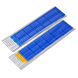 Varetas de limpeza para fibra de vidro, 1,25 mm, embalagem de 10 unidades.