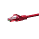 Cabo de rede UTP CAT6 de 5 m vermelho - 100% cobre