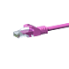 Cabo de rede CAT5e UTP rosa de 5m - CCA