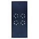Pacote de ventiladores com 4 ventiladores e termostato adequado para armários de servidores verticais com profundidade de 1200 mm