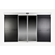 Portas deslizantes para data center, operação semiautomática 48U