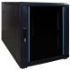 Caixa para mini servidor 12U com porta de vidro 600x1000x720mm (LxPxA)
