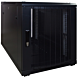 Caixa para mini servidor 12U com porta perfurada 600x1200x720mm (LxPxA)